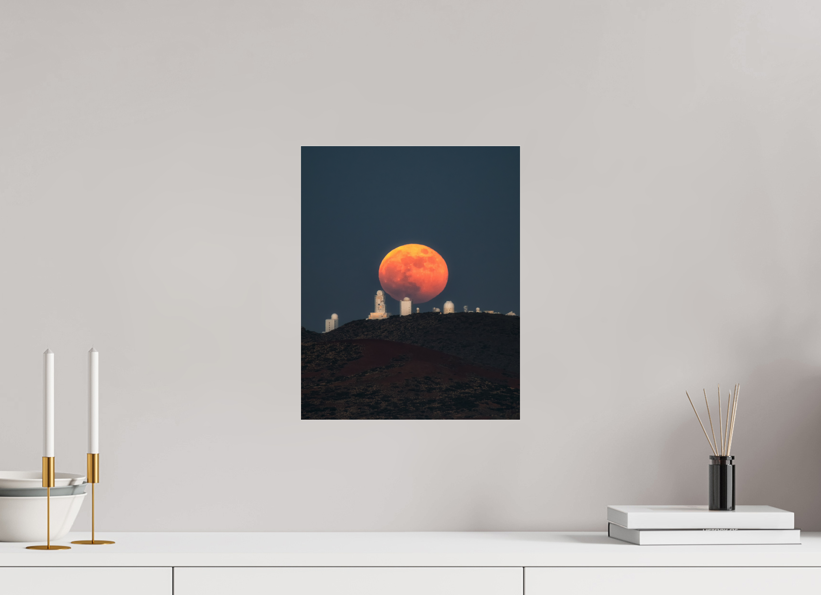 30 x 37,5 cm, Shot by Nau — Metacrilato brillante Umbral rojo