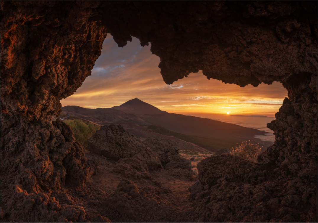 Main image Ventana al Teide — 70 × 100 cm