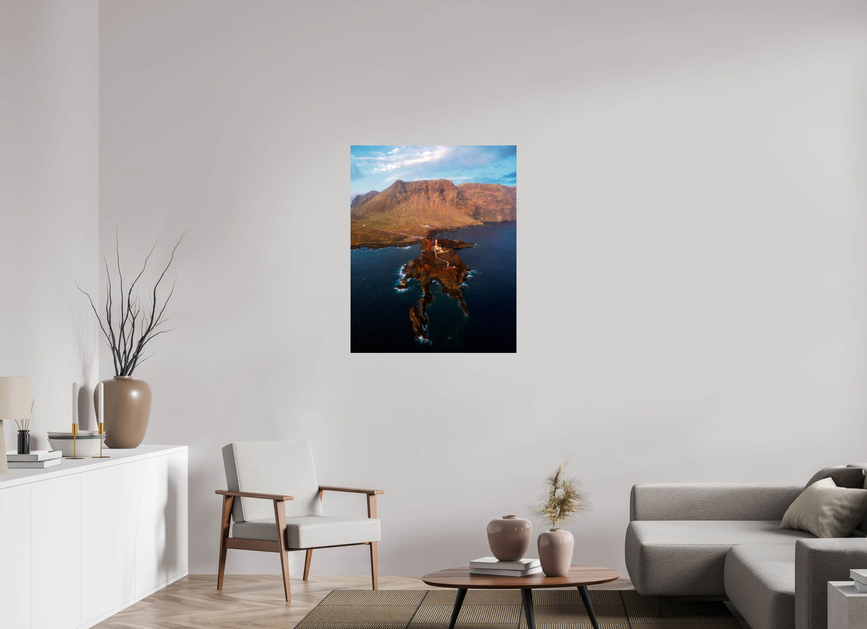 80 x 100 cm, Shot by Nau — Fine Art Pearl Faro del oeste
