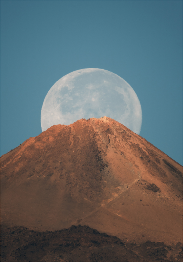 Main image Escala lunar — 70 × 100 cm