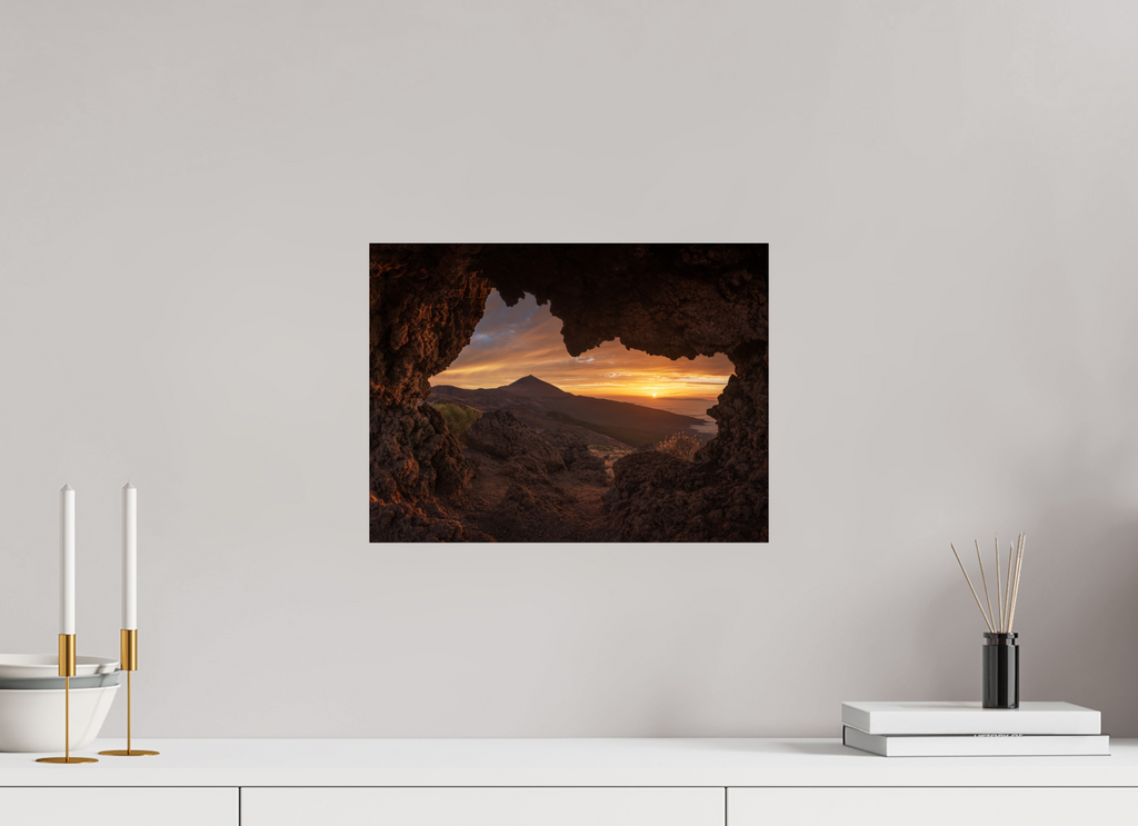 40 x 30 cm, Shot by Nau — Fine Art Pearl Ventana al Teide — 30 × 40 cm