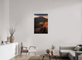 70 x 100 cm, Shot by Nau — Fine Art Pearl La montaña encendida — 70 × 100 cm