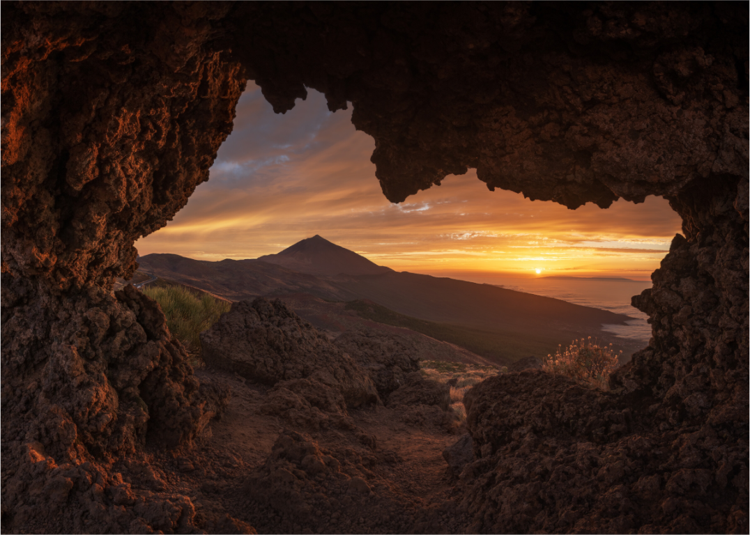 Main image Ventana al Teide — 50 × 70 cm