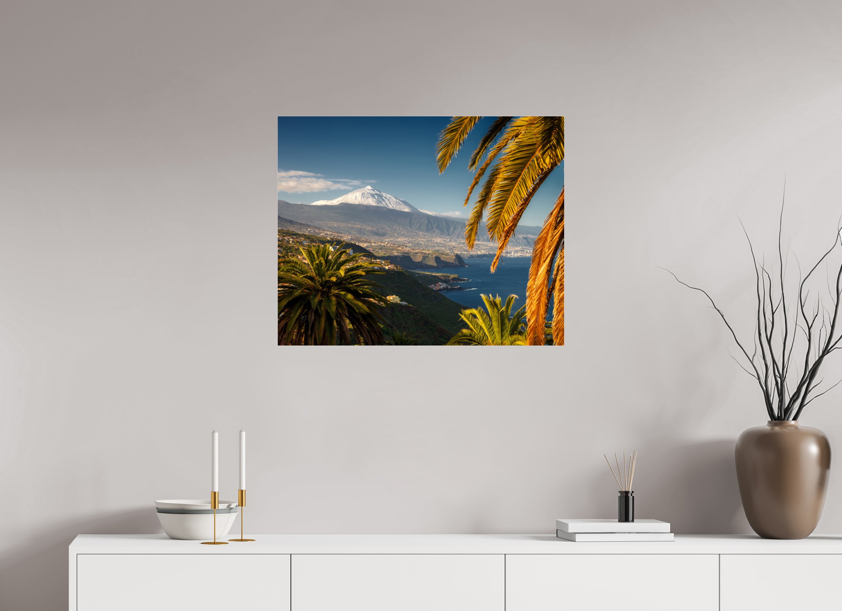 75 x 60 cm, Shot by Nau — Metacrilato brillante Norte de invierno
