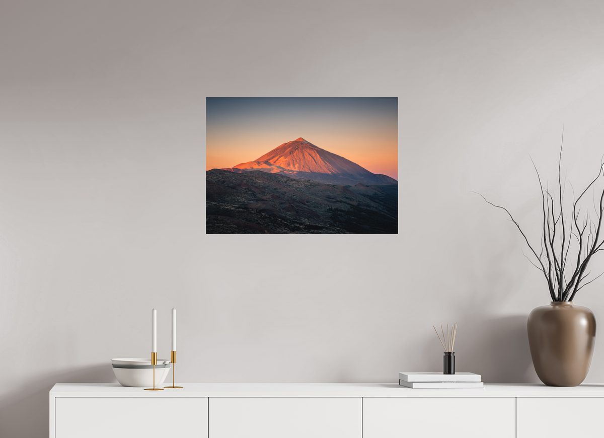 70 x 50 cm, Shot by Nau — Aluminio Dibond mate Amanecer — 50 × 70 cm