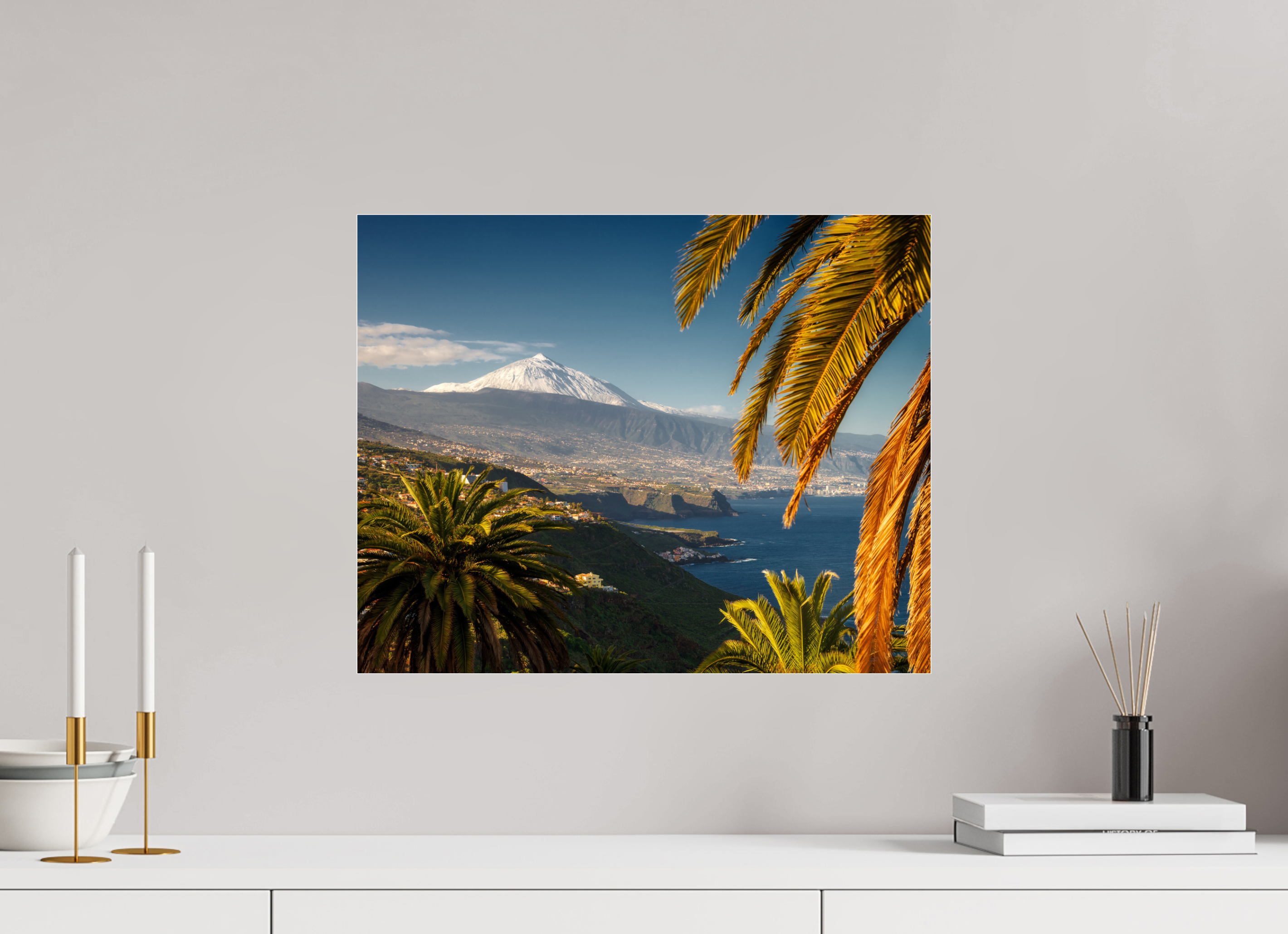 50 x 40 cm, Shot by Nau — Metacrilato brillante Norte de invierno