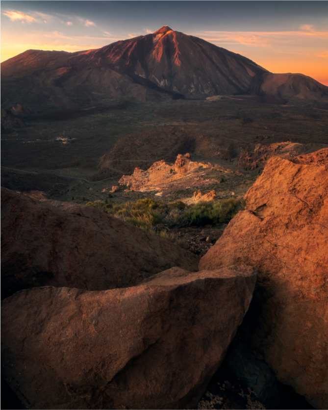 Main image La montaña encendida