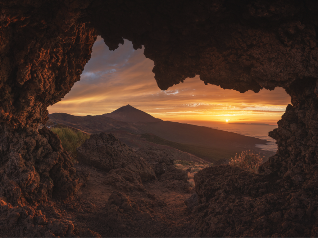 Main image Ventana al Teide — 30 × 40 cm