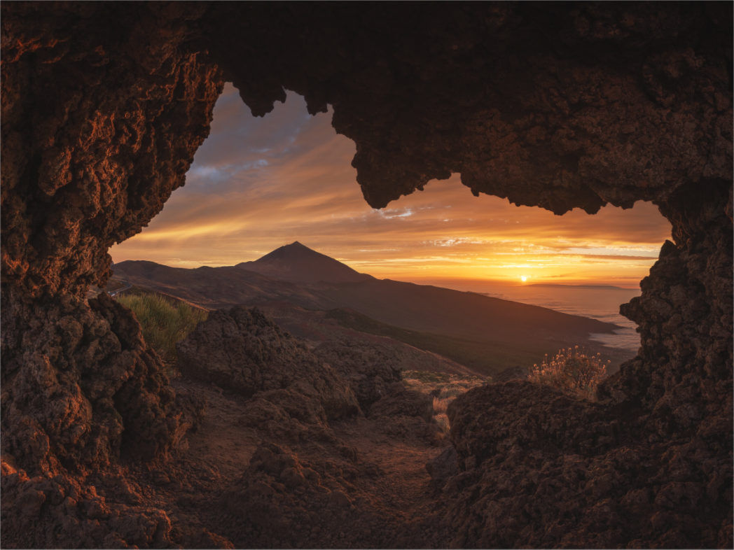 Main image Ventana al Teide — 30 × 40 cm