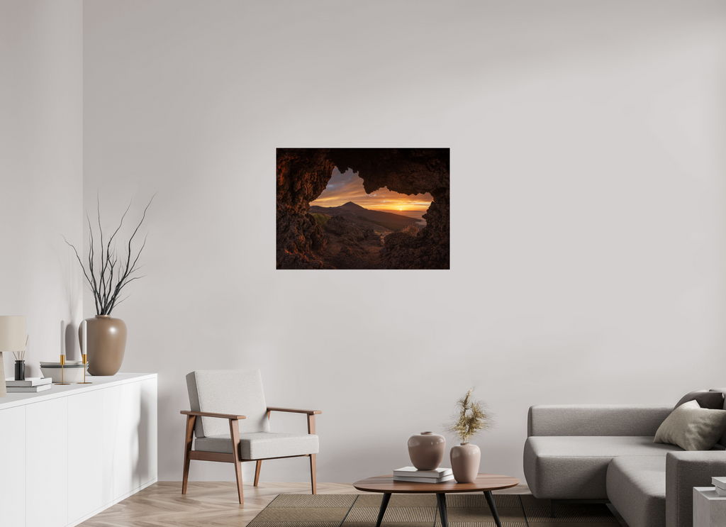 100 x 70 cm, Shot by Nau — Fine Art Pearl Ventana al Teide — 70 × 100 cm