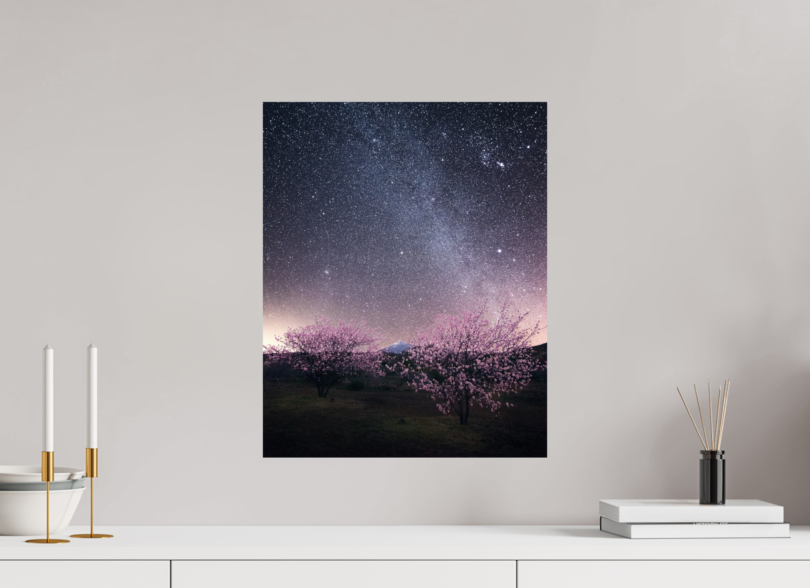 40 x 50 cm, Shot by Nau — Fine Art Pearl Bajo las estrellas