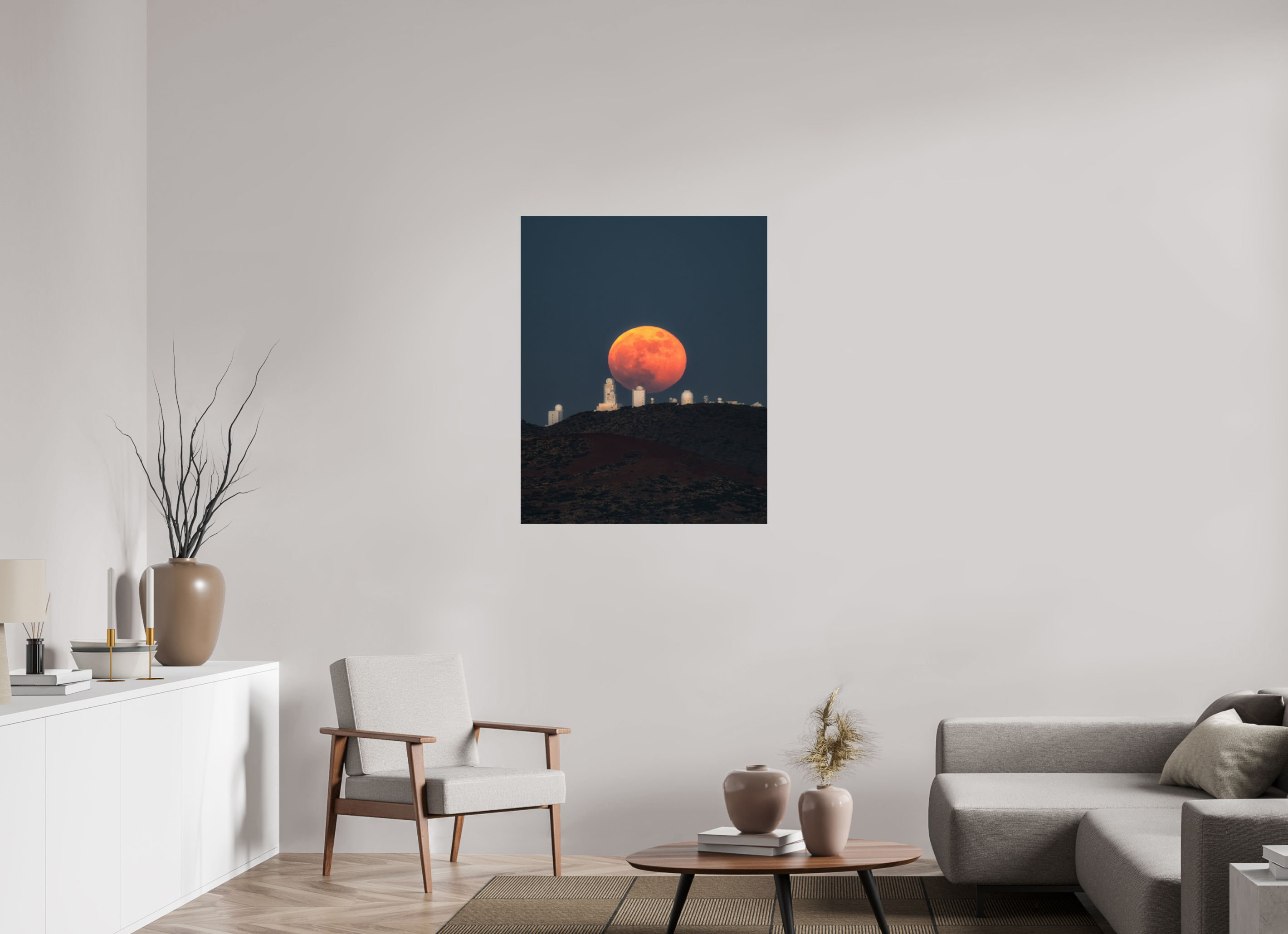 80 x 100 cm, Shot by Nau — Fine Art Pearl Umbral rojo