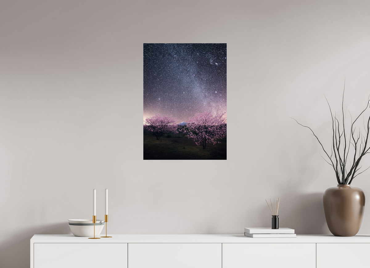 50 x 70 cm, Shot by Nau — Fine Art Pearl Bajo las estrellas — 50 × 70 cm