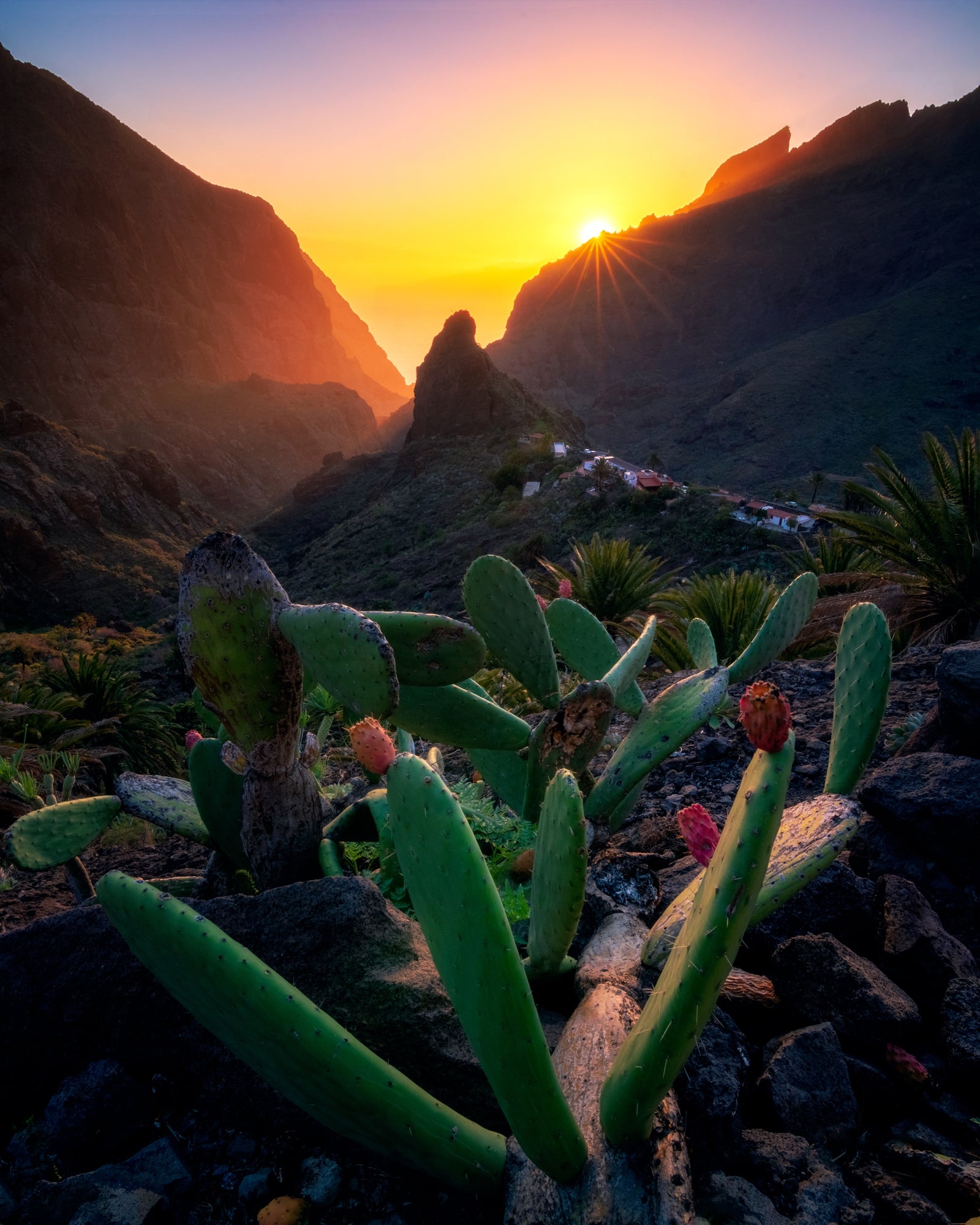 Última luz en Masca